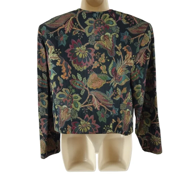 Doncaster Multicolor Floral Women's Blazer - Picture 4 of 8